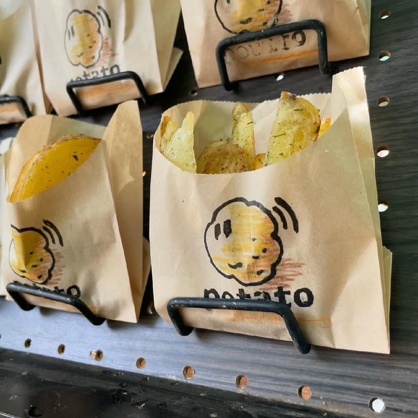 手作りポテトフライ